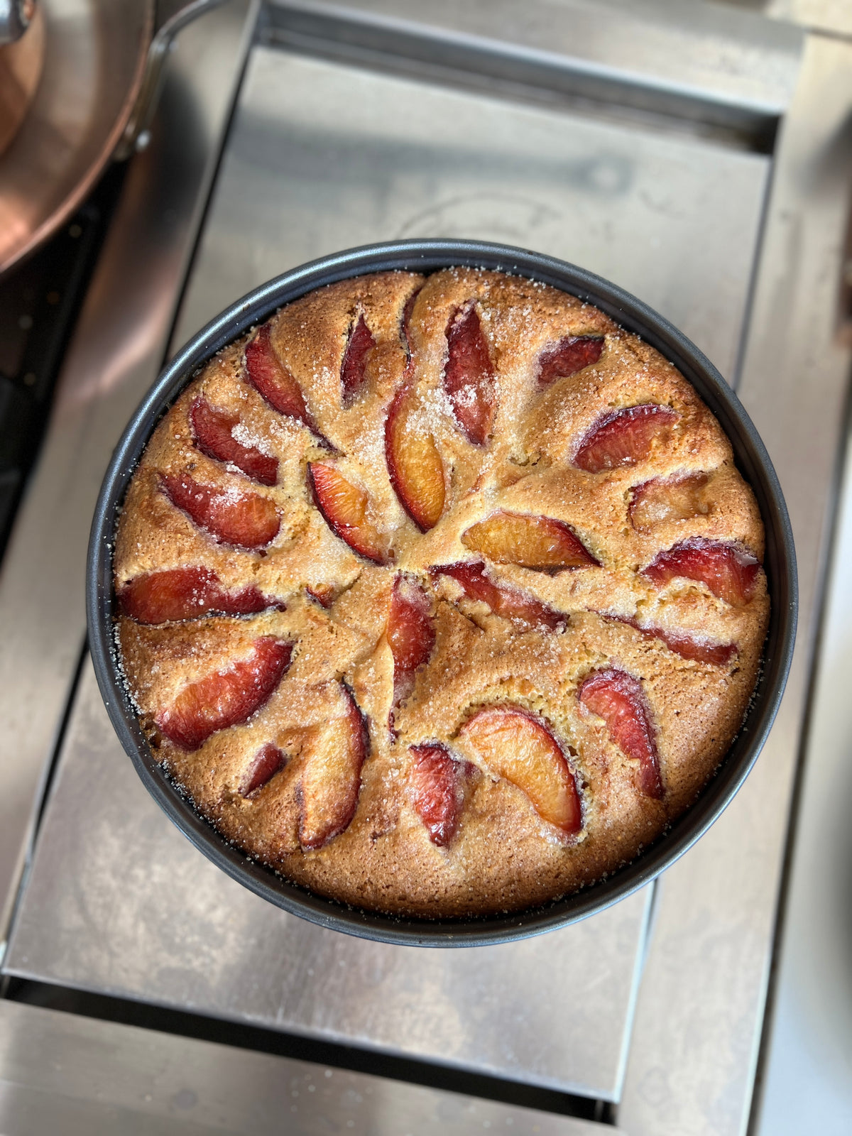 Gluten Free & Dairy Free Plum Strawberry Cake Gluten Free & Dairy Free Plum Strawberry Cake