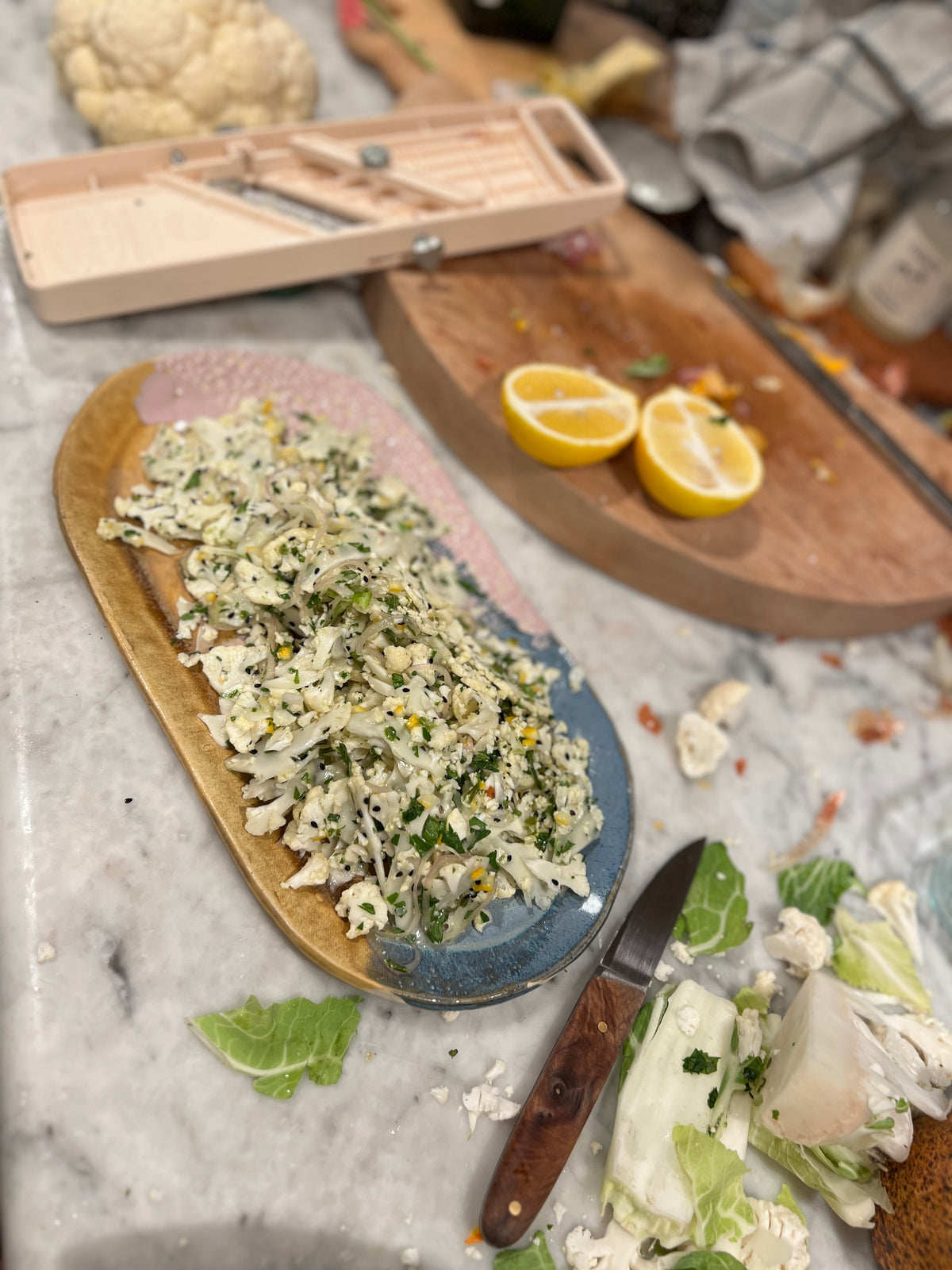 10 Minute Cauli Slaw 10 Minute Cauli Slaw