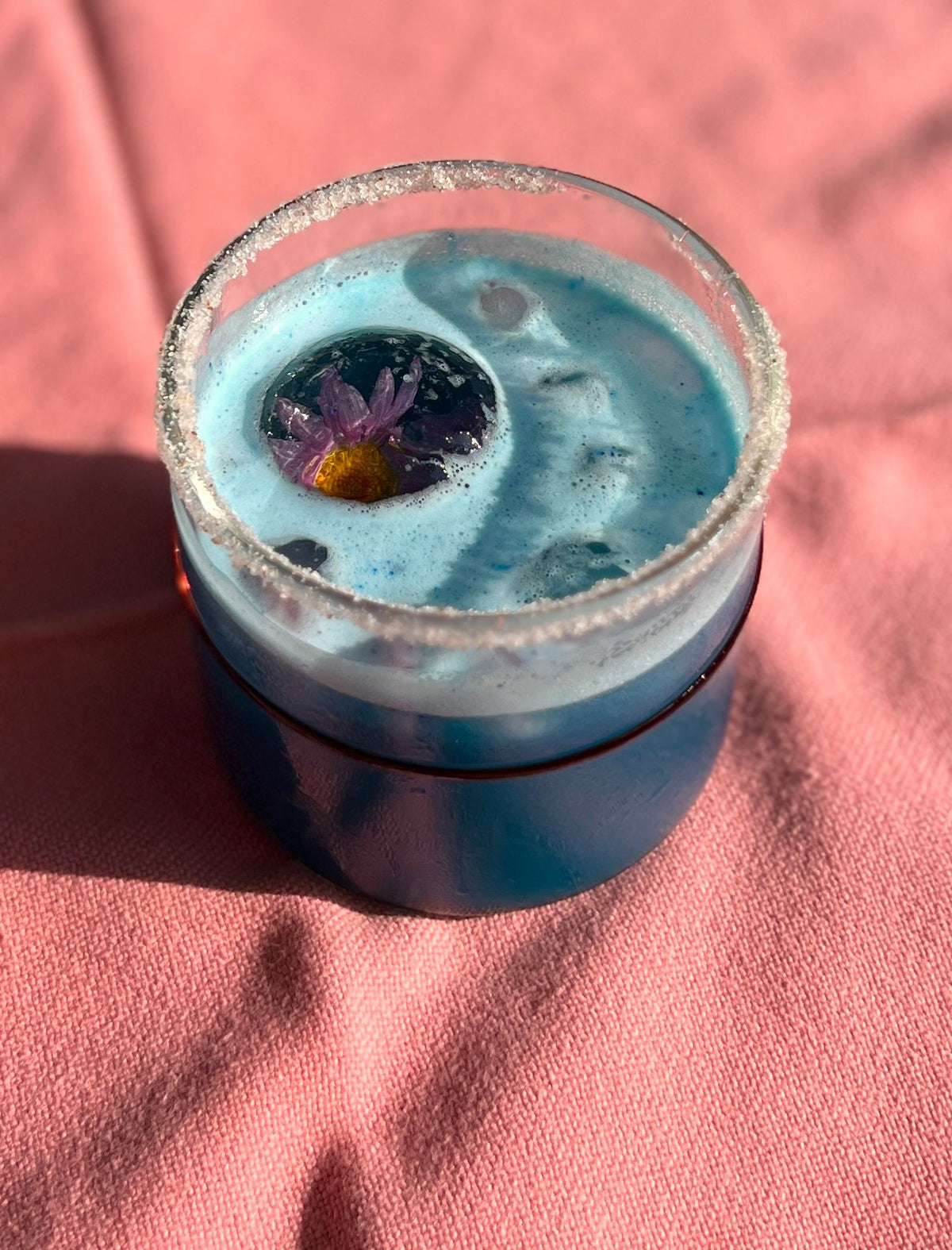 Bittersweet Blue Mezcal Margarita Bittersweet Blue Mezcal Margarita