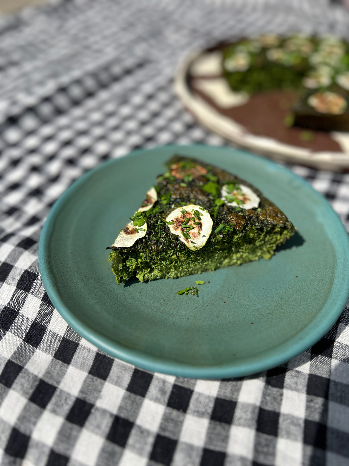 The Greenest Green Frittata The Greenest Green Frittata