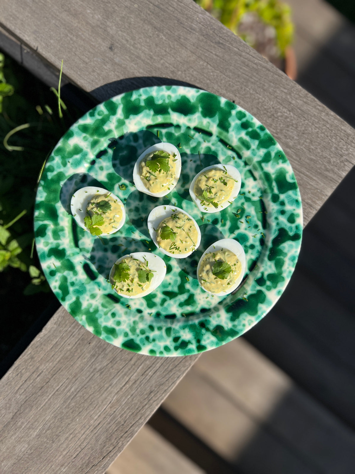 Spring Equinox Deviled Eggs Spring Equinox Deviled Eggs