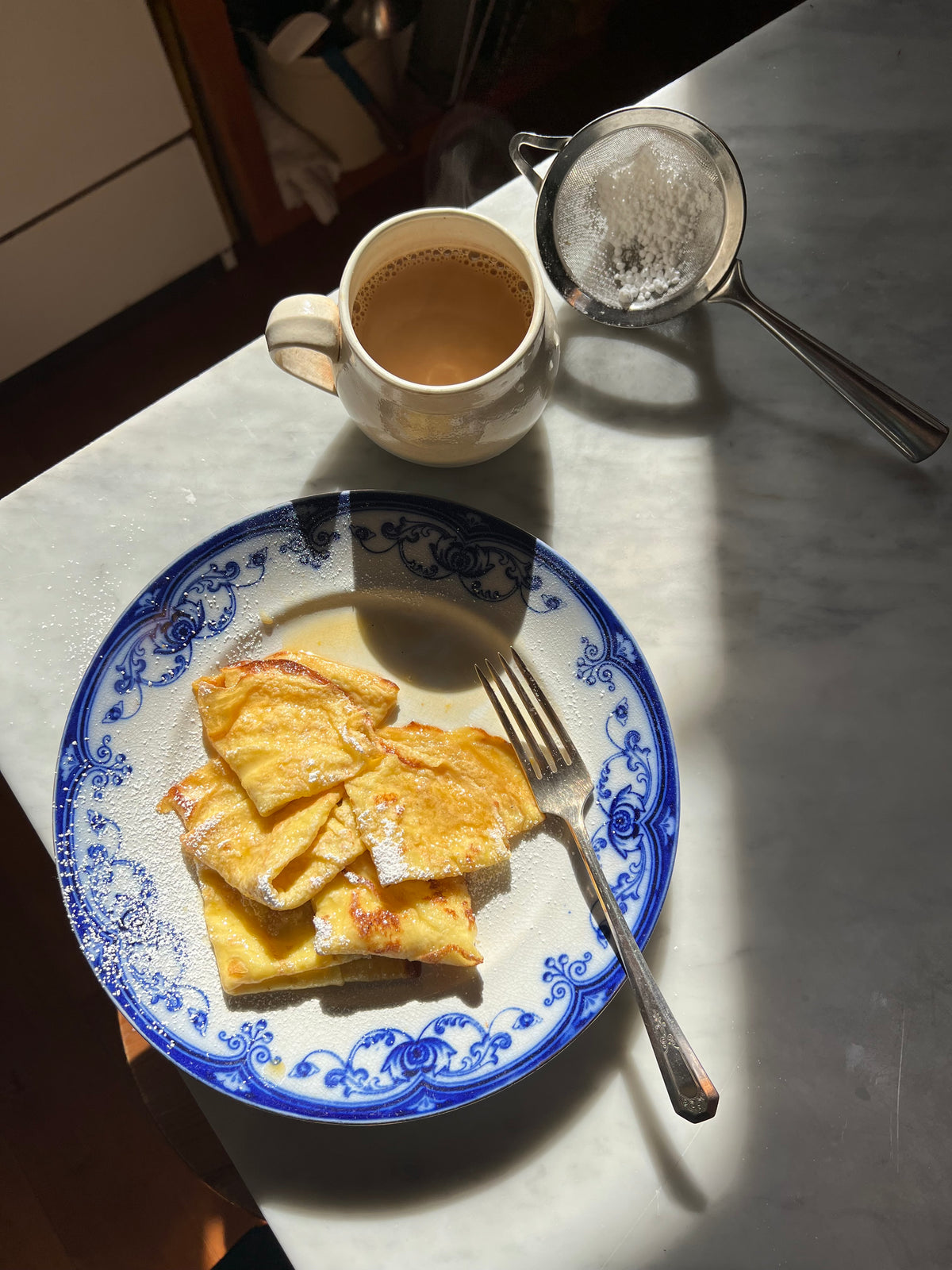 Egg Spoon Crêpes Suzette Egg Spoon Crêpes Suzette