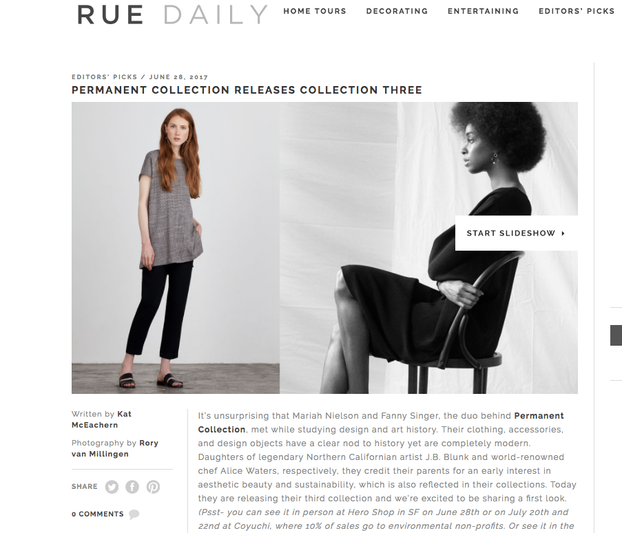 Rue Magazine Rue Magazine