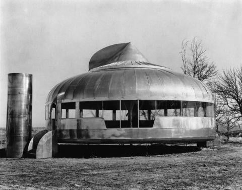 Richard Buckminster Fuller, Dymaxion House, conceived and designed in the late 1920’s, built in 1945