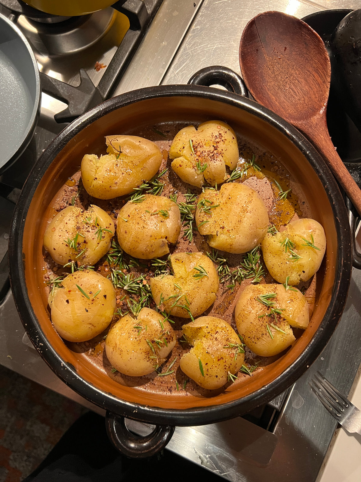 Persian Spiced Crispy Potatoes