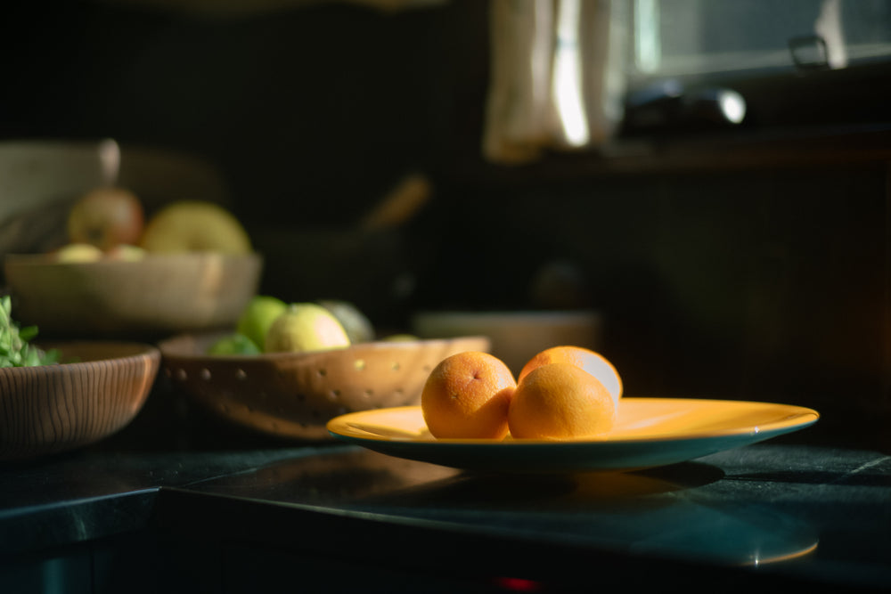 Cedric Mitchell Orange Platter