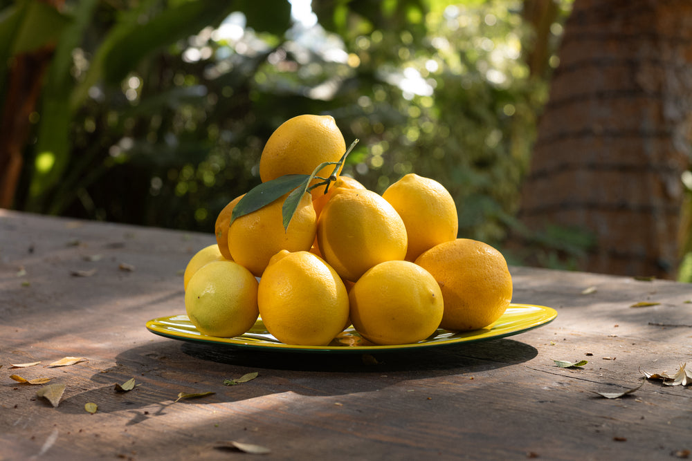 Cedric Mitchell Yellow Platter