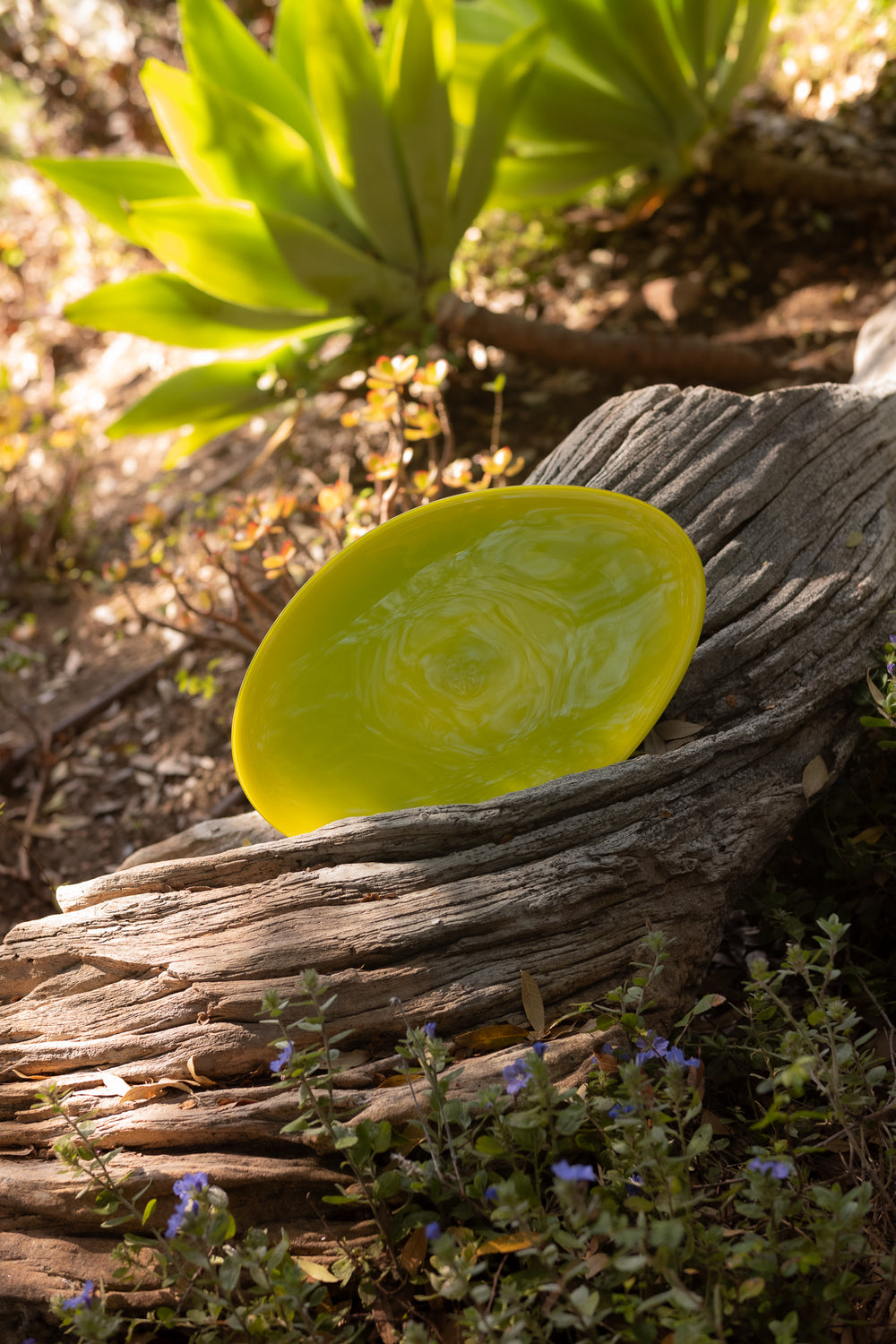 Cedric Mitchell Yellow Platter