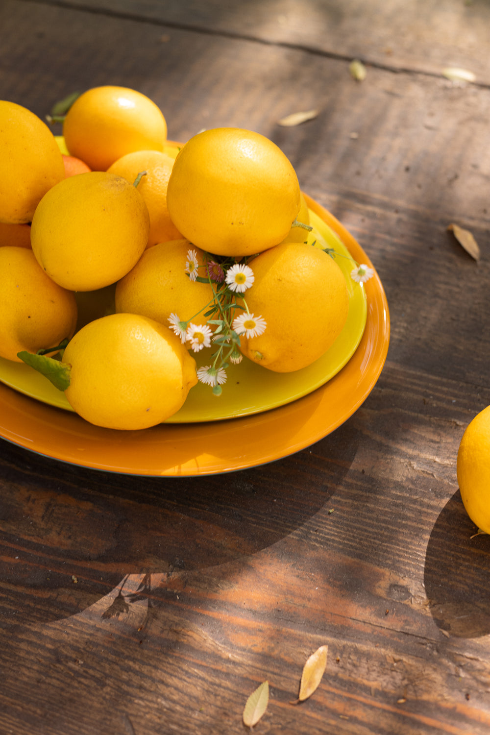 Cedric Mitchell Yellow Platter