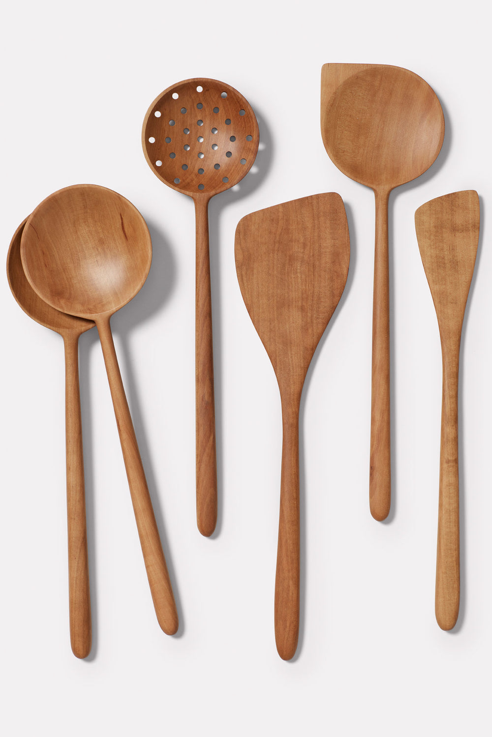 Wooden Two-in-One Spoon - Pear