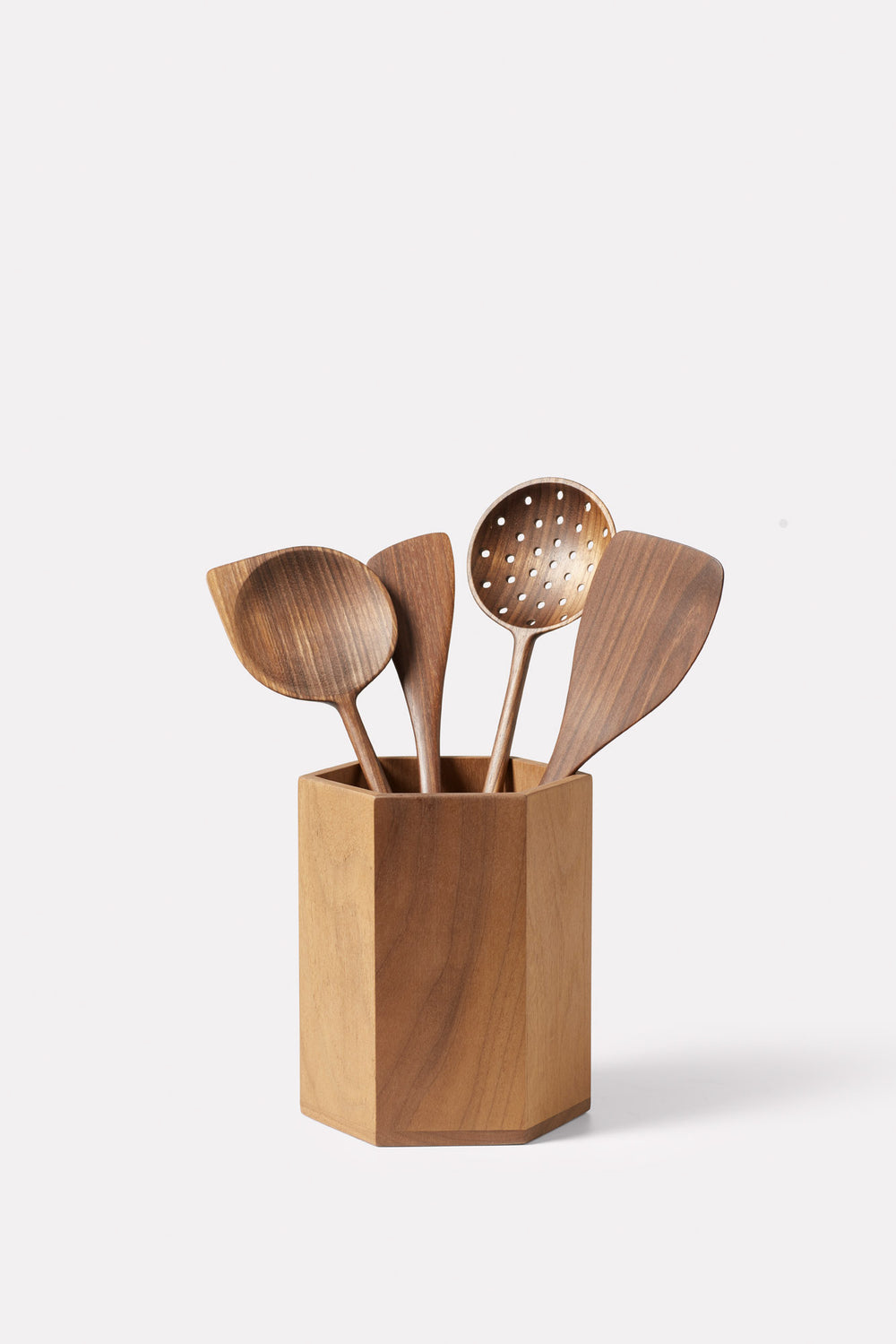 Wooden Two-in-One Spoon - Black Walnut – Permanent Collection